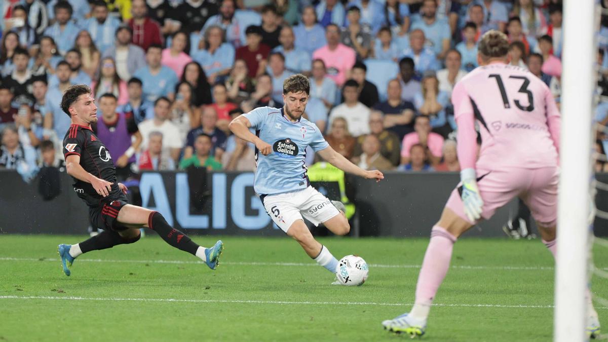 Encuentro de la última jornada de liga entre el Celta y el Sevilla en Balaídos
