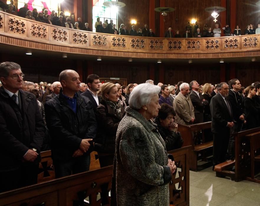 Funeral de Barthe Aza en la Iglesia de América