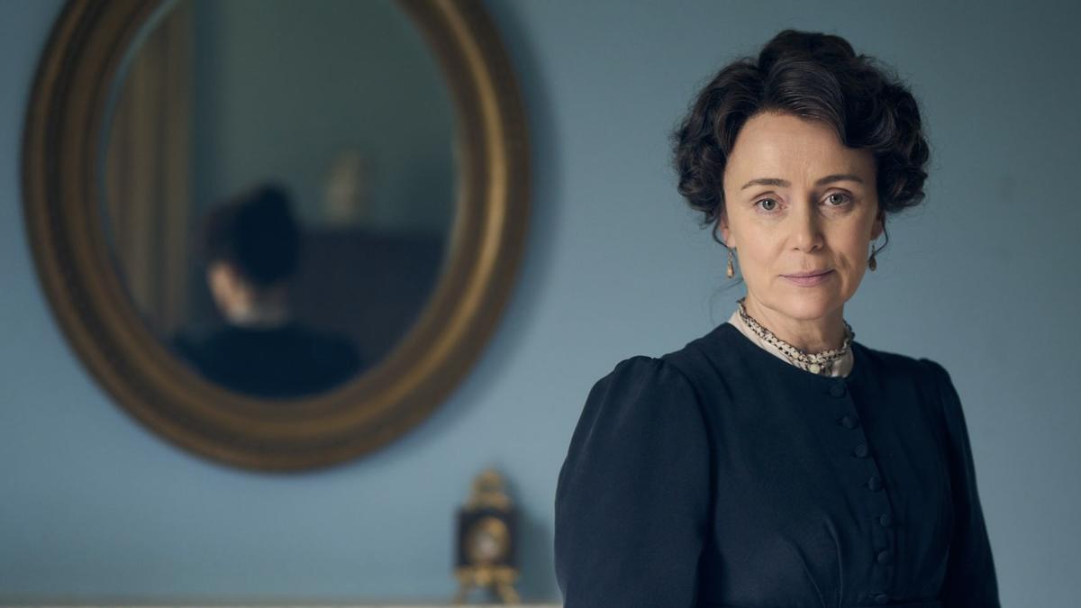 Keeley Hawes (Cassandra Austen) en una imagen de la serie 'Miss Austen'.