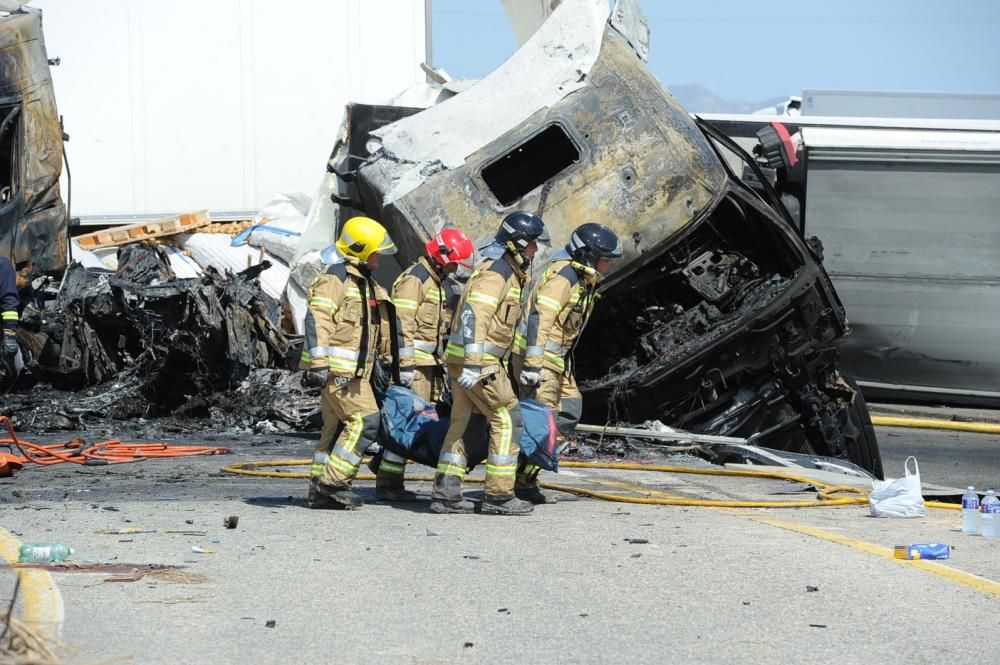 Las imágenes del accidente