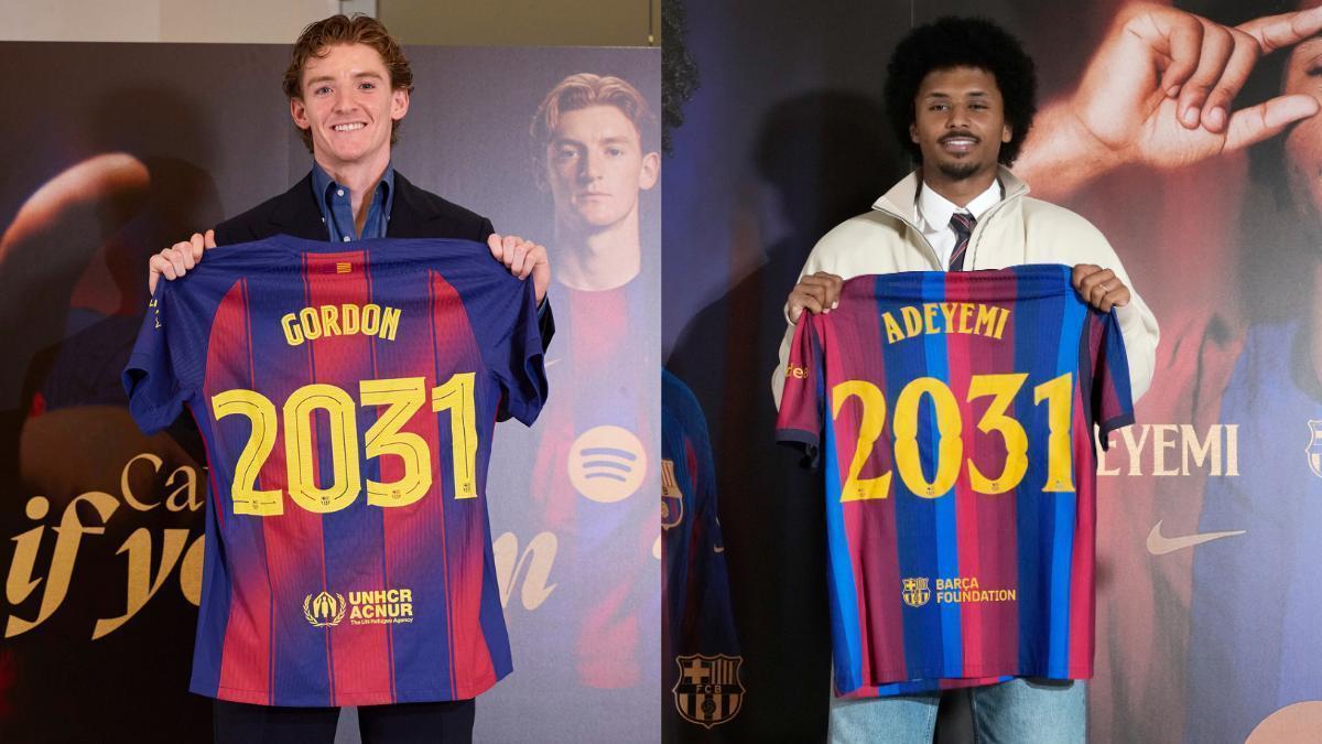Baile de dorsales en el Barça