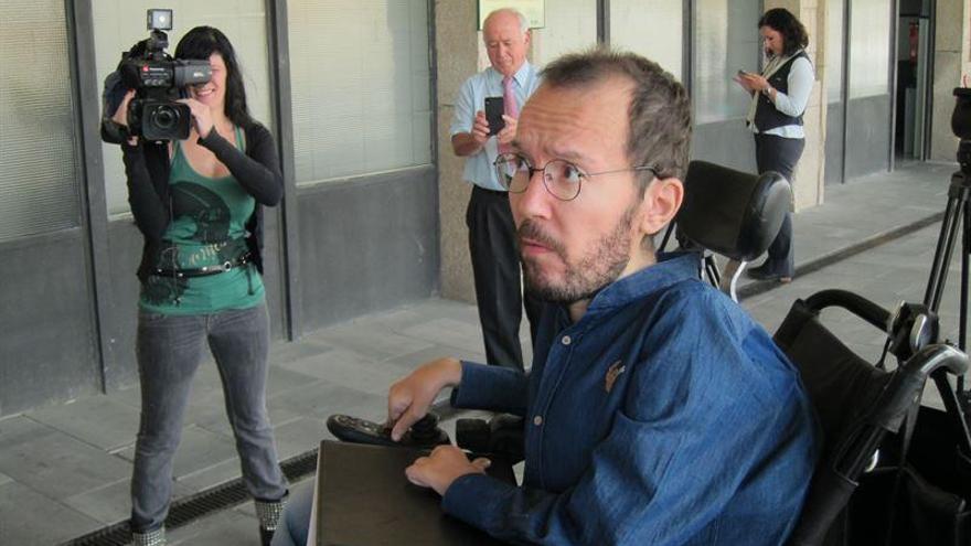 Echenique confía en que Unidos Podemos rompa el reparto de fuerzas entre PP y PSOE en la provincia de Cáceres