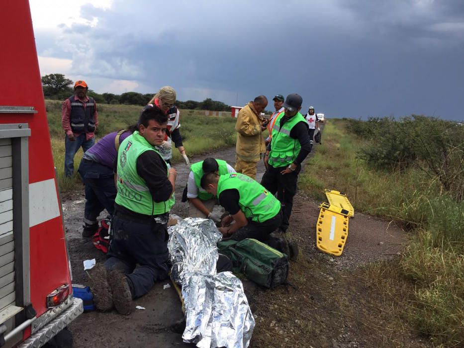 Un avión se estrella después de despegar del aeropuerto mexicano de Durango