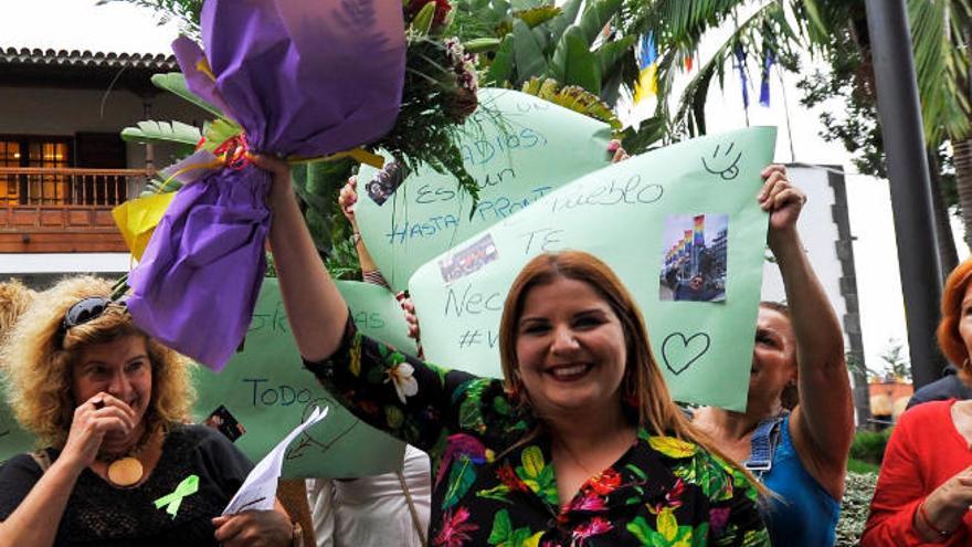 Virginia Bacallado, concejala de Cs en Tacoronte.