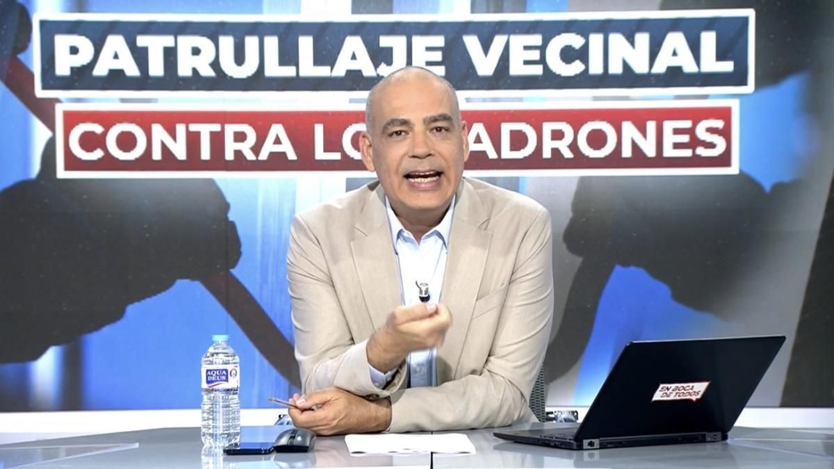 LÍO EN BOCA DE TODOS| Nacho Abad pierde los papeles con un invitado de 'En  boca de todos': "Fuera, quitádmelo de aquí"