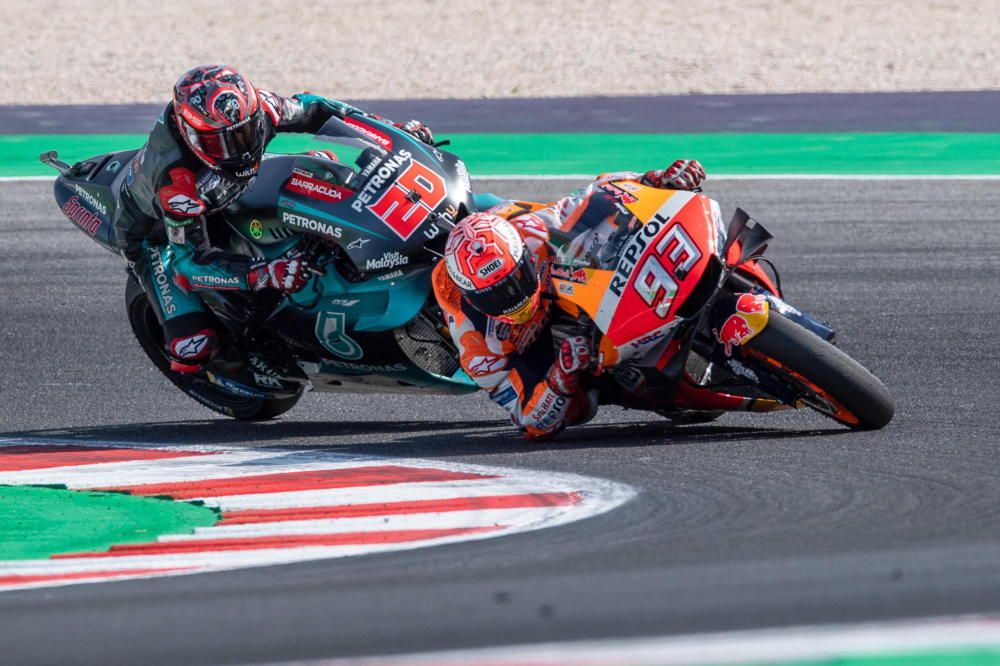 Marc Márquez impone su ley en Misano