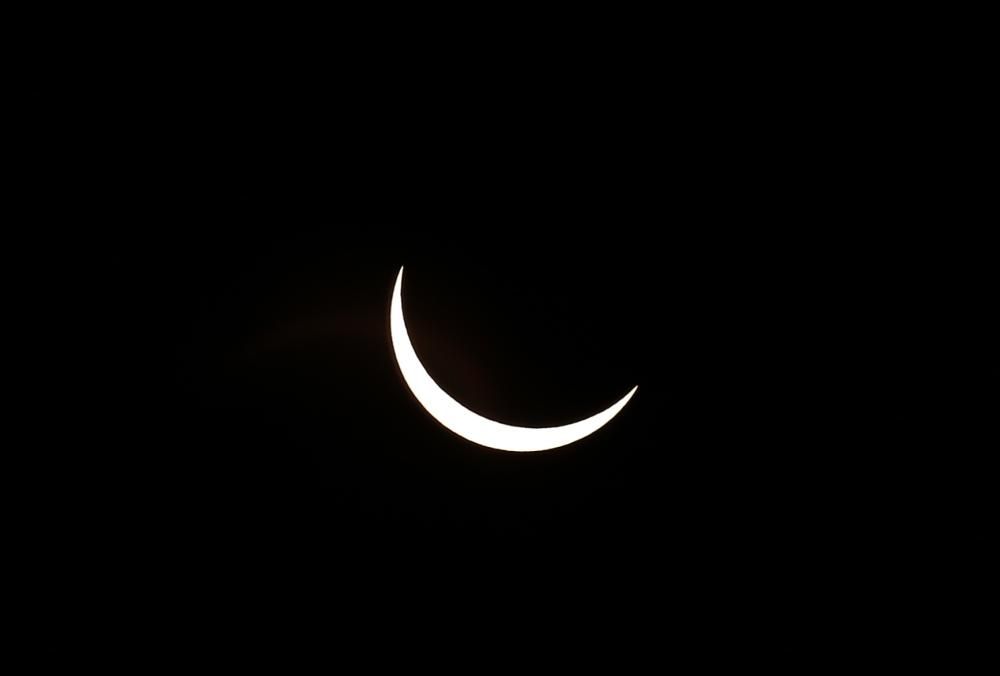 Así se ha visto el eclipse solar total en Sudaméri