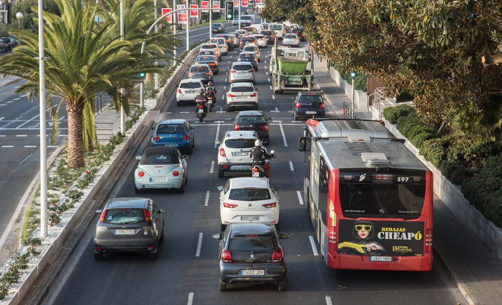 Colapso en Alicante