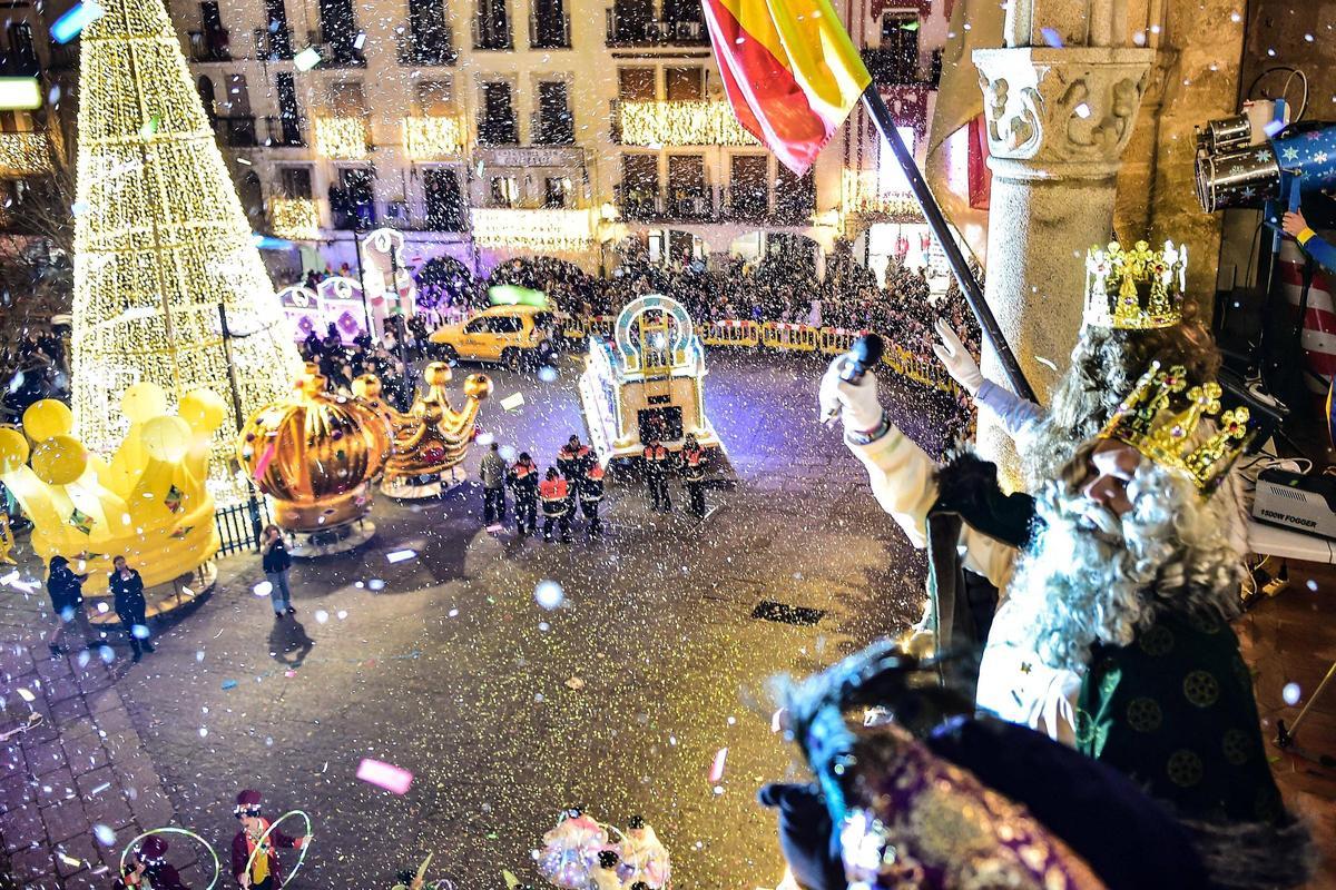 Las imágenes de la Cabalgata de Reyes Magos en Plasencia