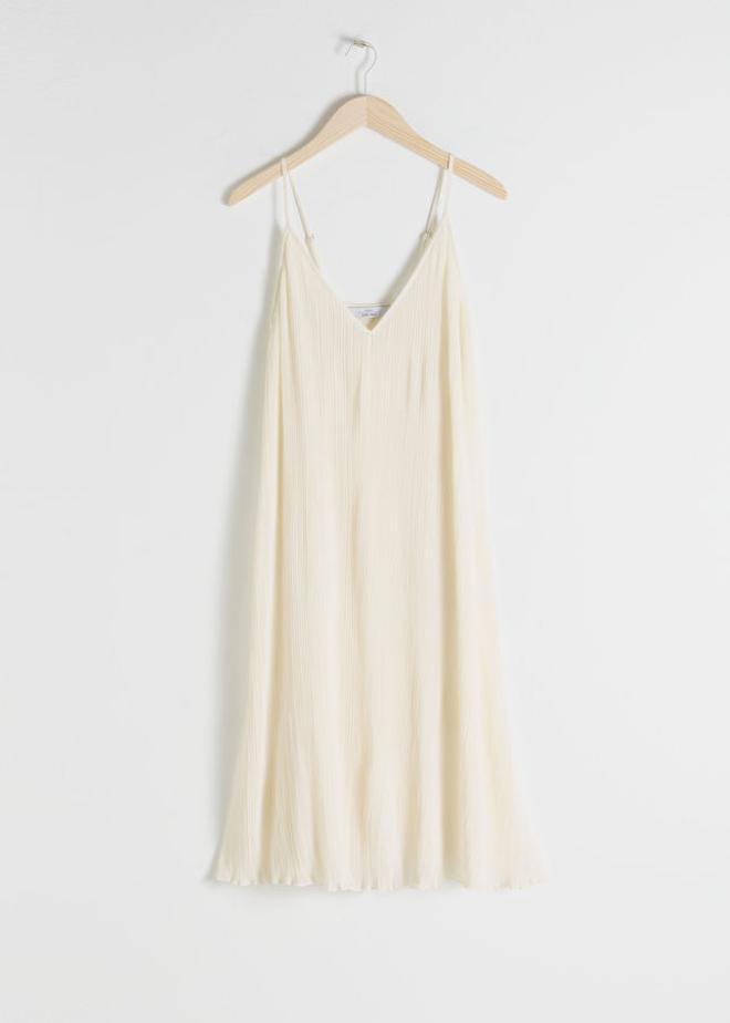 El vestido blanco Slipdress