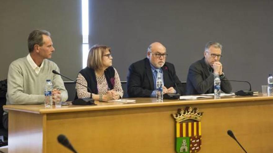 De izquierda a derecha, Aguado, García, Rodríguez y Llanes.