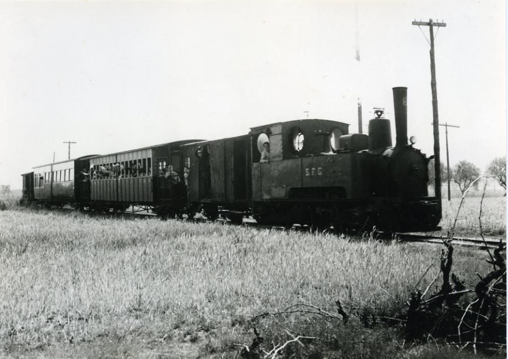 Darrer viatge del tren, el 10 d’abril de 1969.