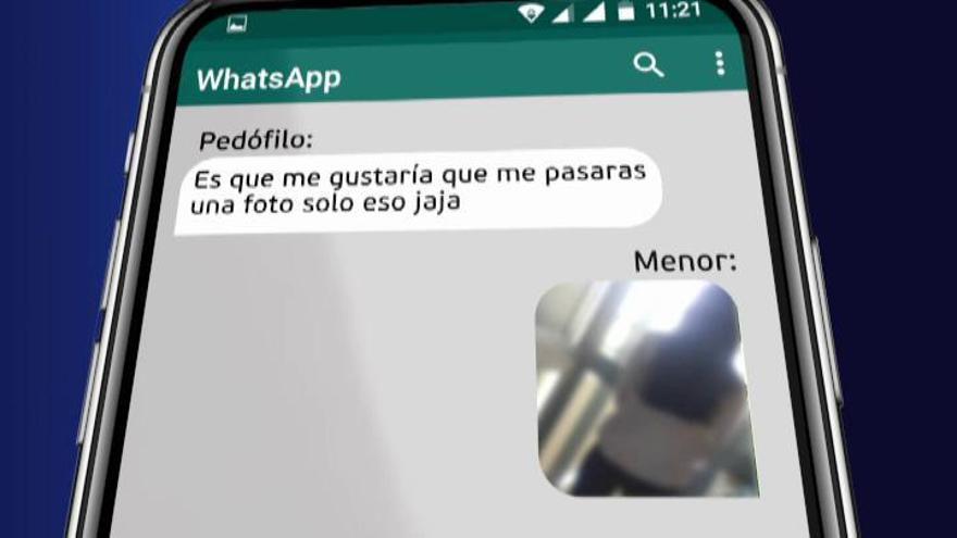 Así atrapaba un pederasta a los menores en las redes