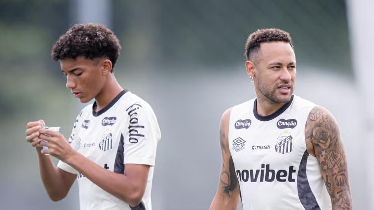 Así vacilaba Neymar a Robinho Júnior antes del escándalo en el entreno