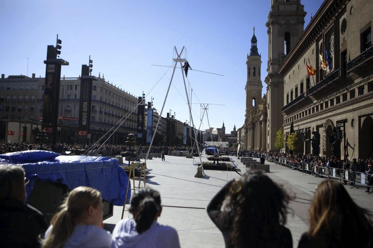 'Funambulismo extremo', de la compañía Nostraxladamus