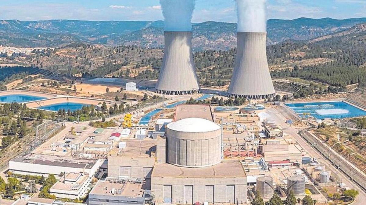 Vista general de la central nuclear de Cofrentes
