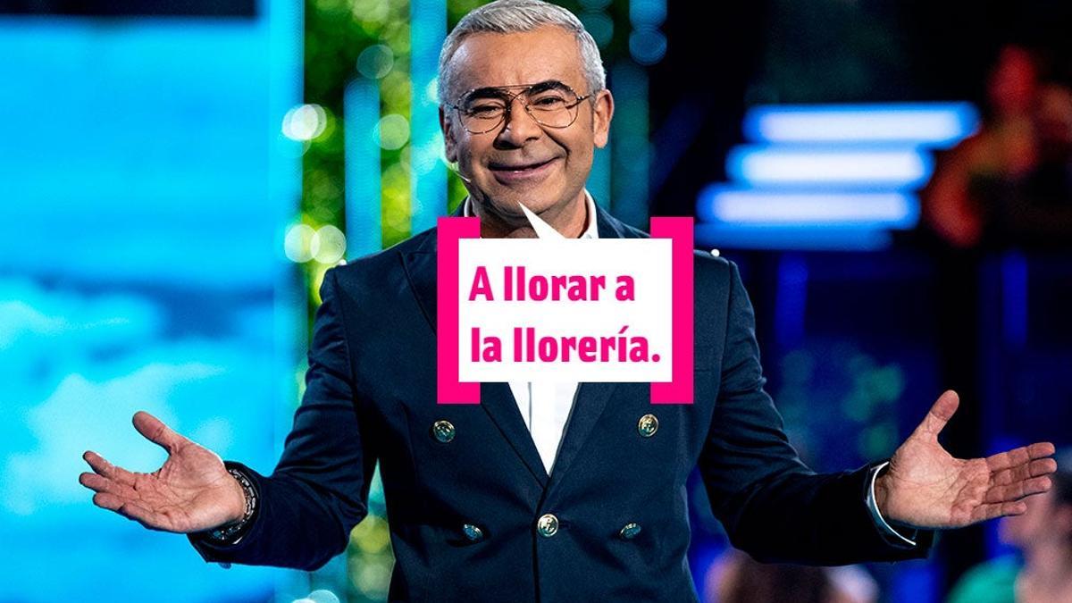 Jorge Javier Vázquez en el plató de 'Supervivientes'