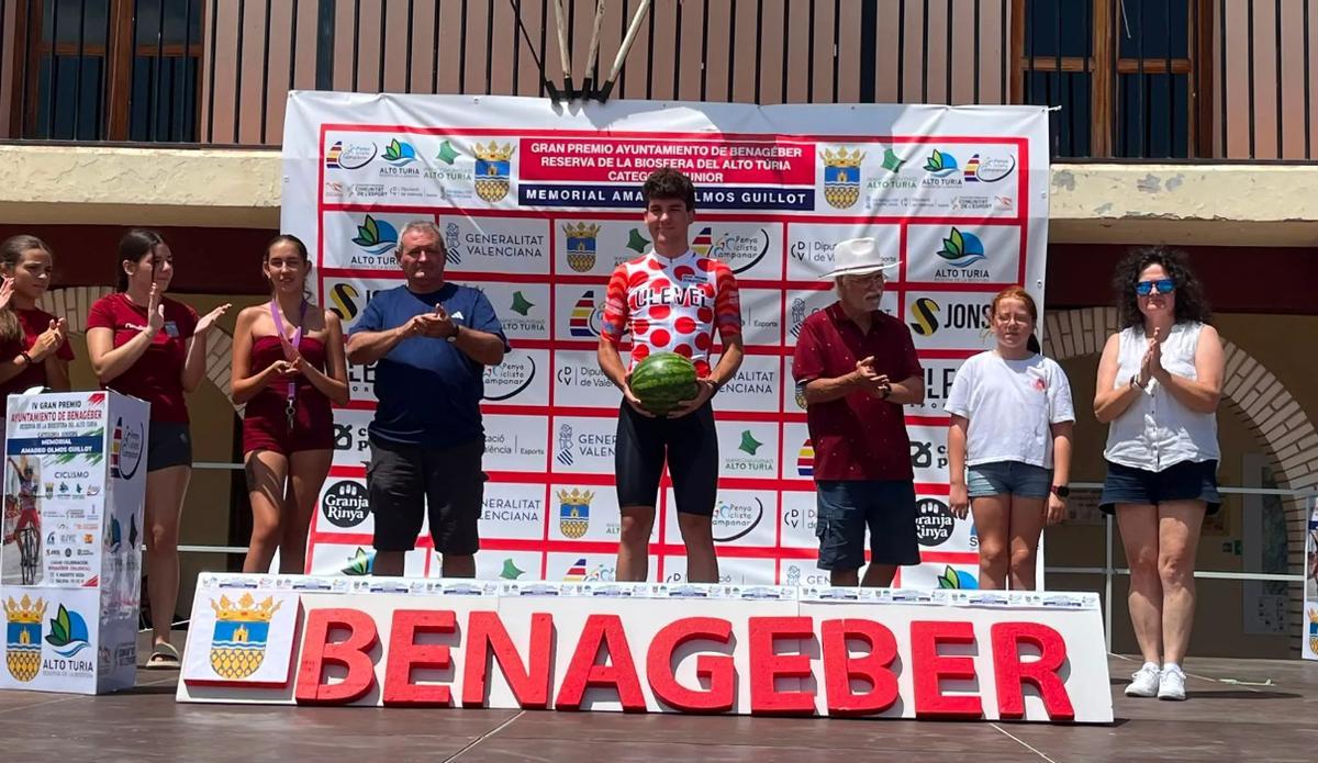 Hugo Melero se llevó el premio de la montaña