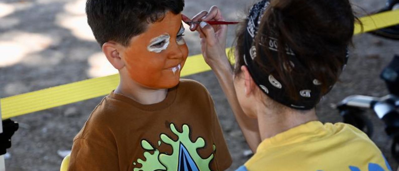 Taller de maquillaje infantil.
