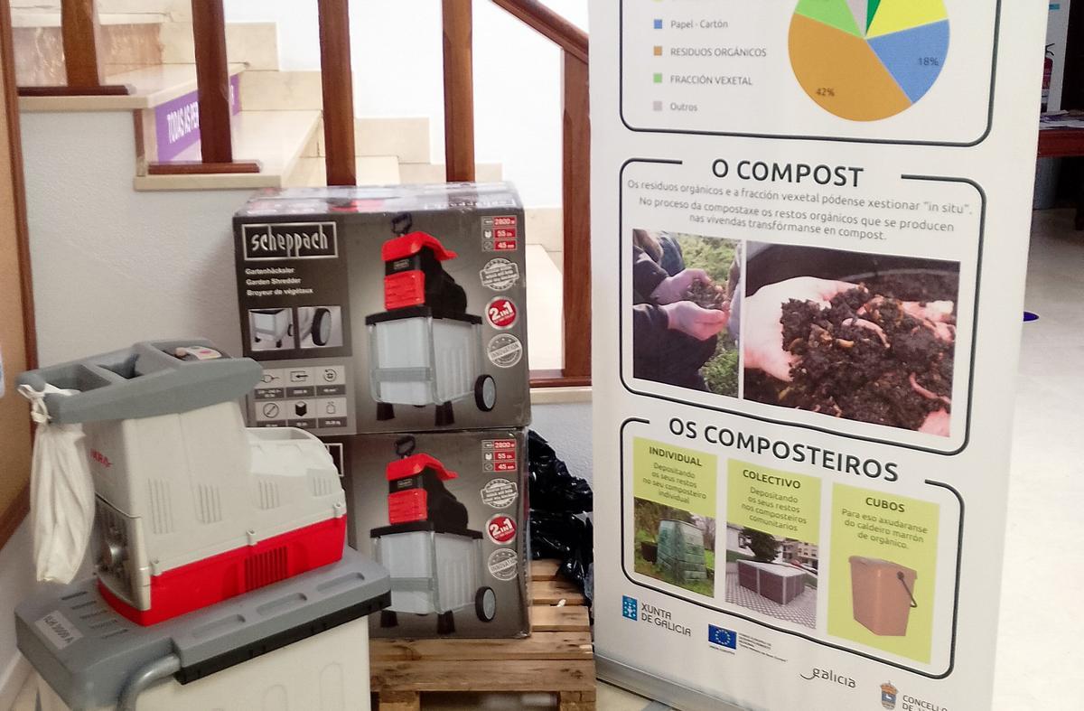 Una de las máquinas.