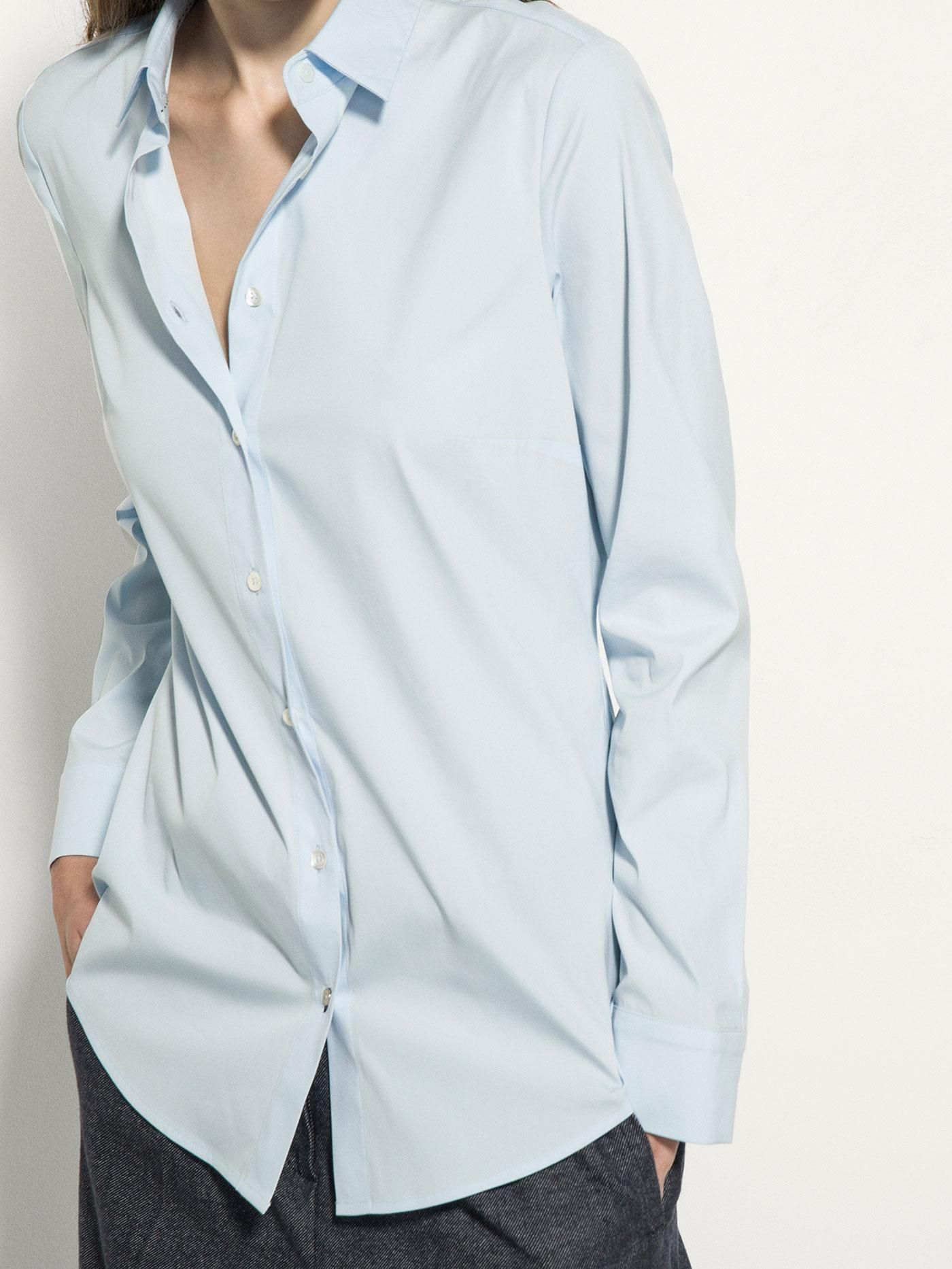 Camisa lisa, Massimo Dutti