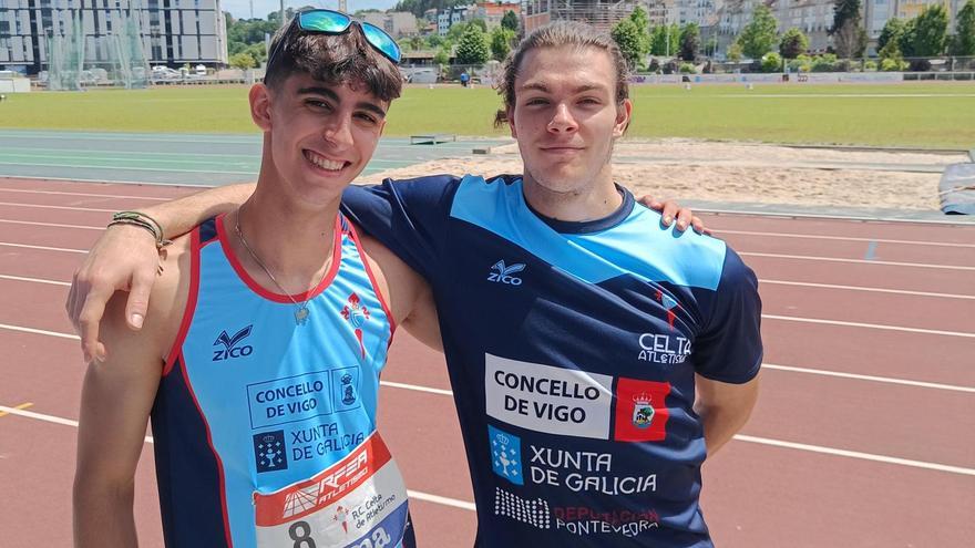 Xoel Otero y Álex César.