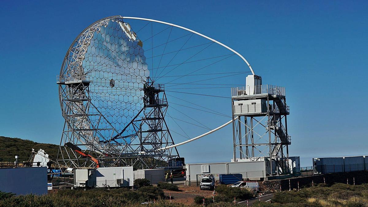 El telescopio CTA en Gran Canaria, en proceso de construcción, será el más grande de Europa y uno de sus anillos es de la Región.
