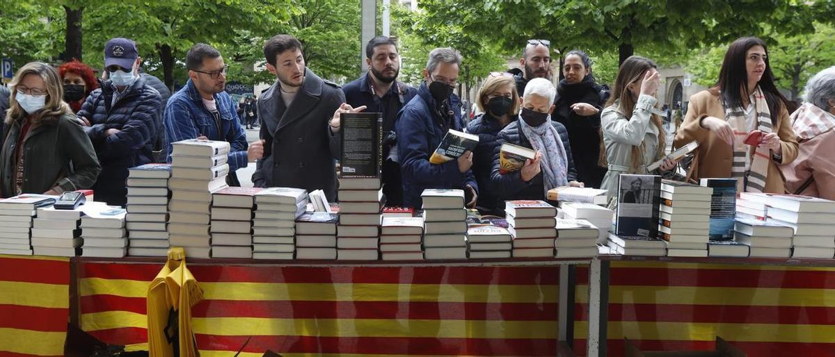 El Día del libro del año pasado fue, una vez más, un auténtico éxito.