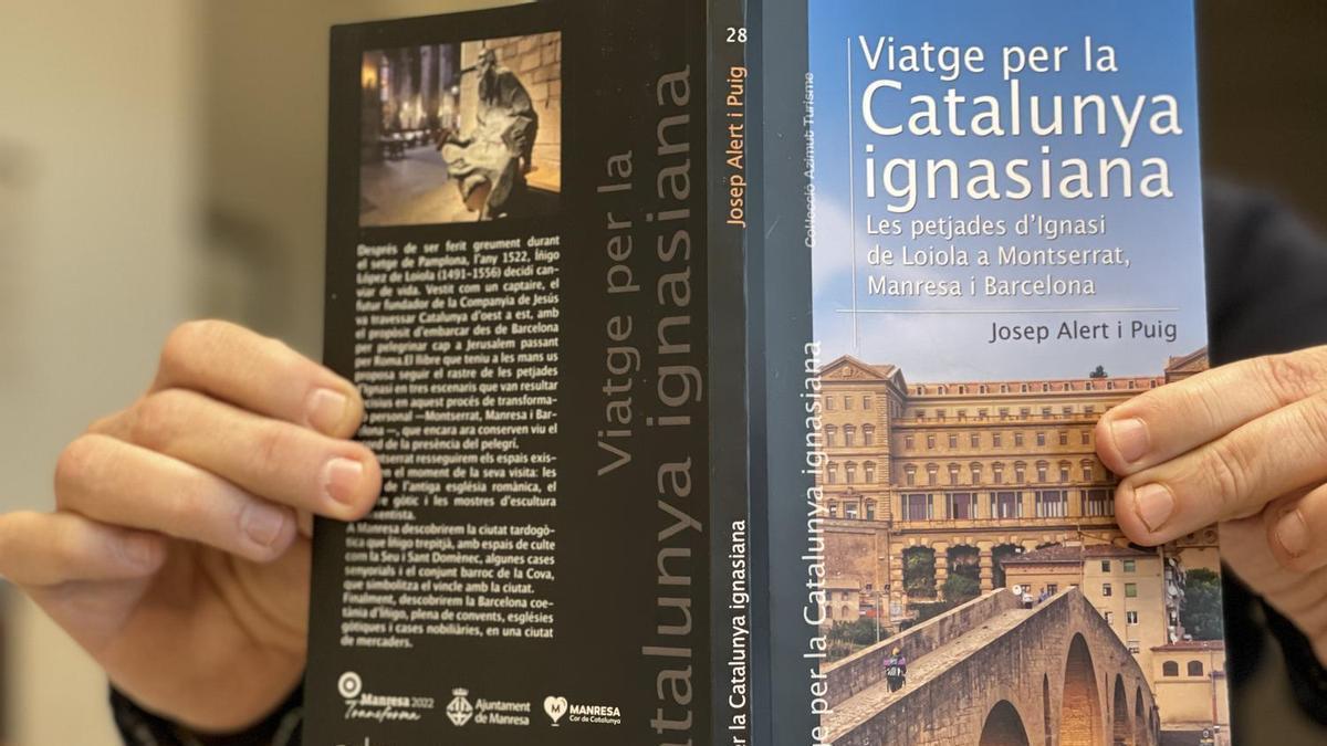 Portada del llibre &quot;Viatge per la Catalunya Ignasiana”