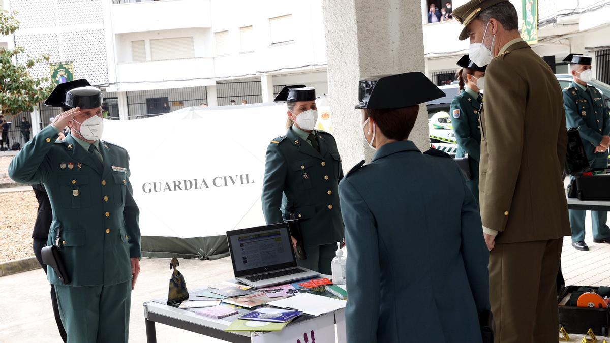 El rey Felipe VI visita Valencia de Alcántara