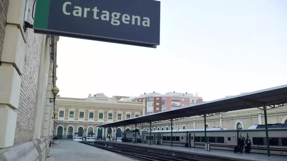 Estación de Renfe en Cartagena