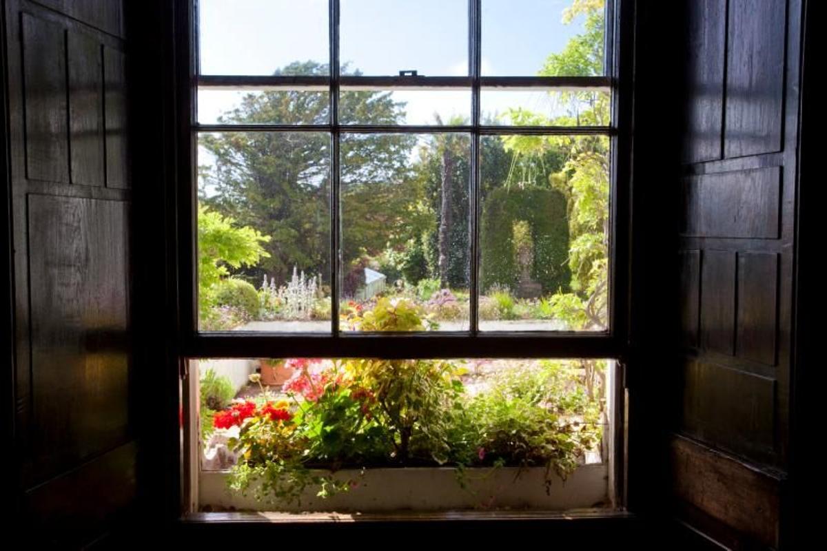 Las vistas del jardín