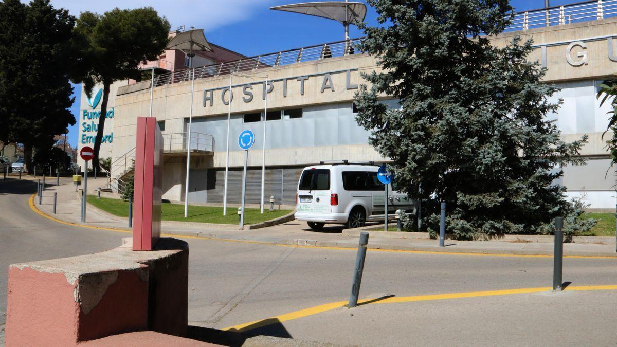 L&#039;entrada de l&#039;Hospital de Figueres