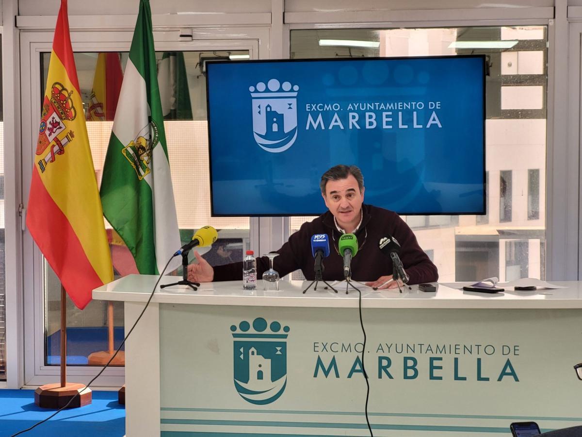 El portavoz del equipo de Gobierno, Félix Romero