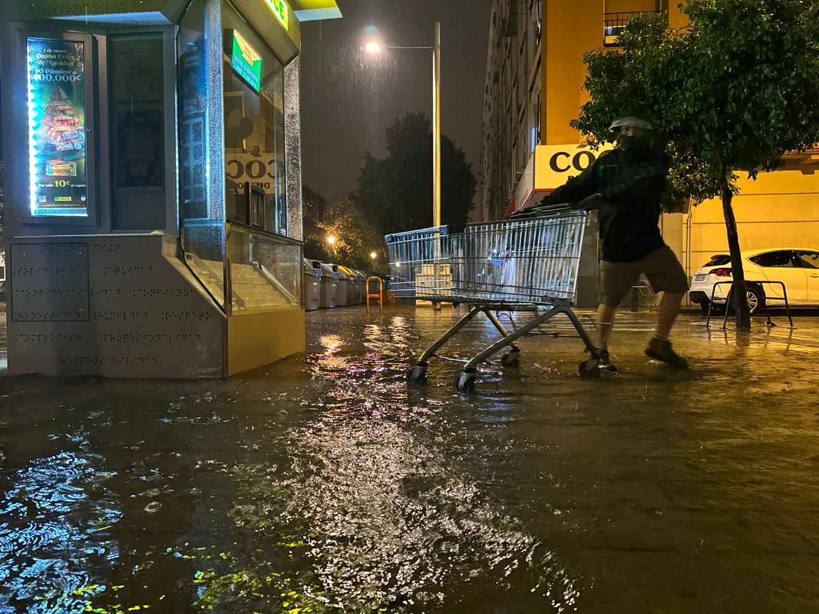 La borrasca Claudia siembra el caos en Córdoba