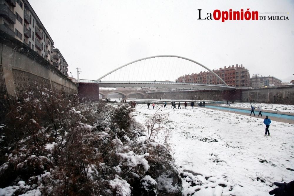 Gran nevada en Lorca