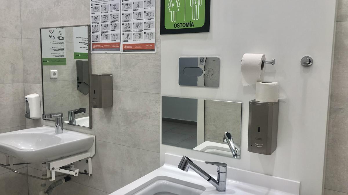 Neue Toiletten für Stoma-Beutel am Flughafen Mallorca