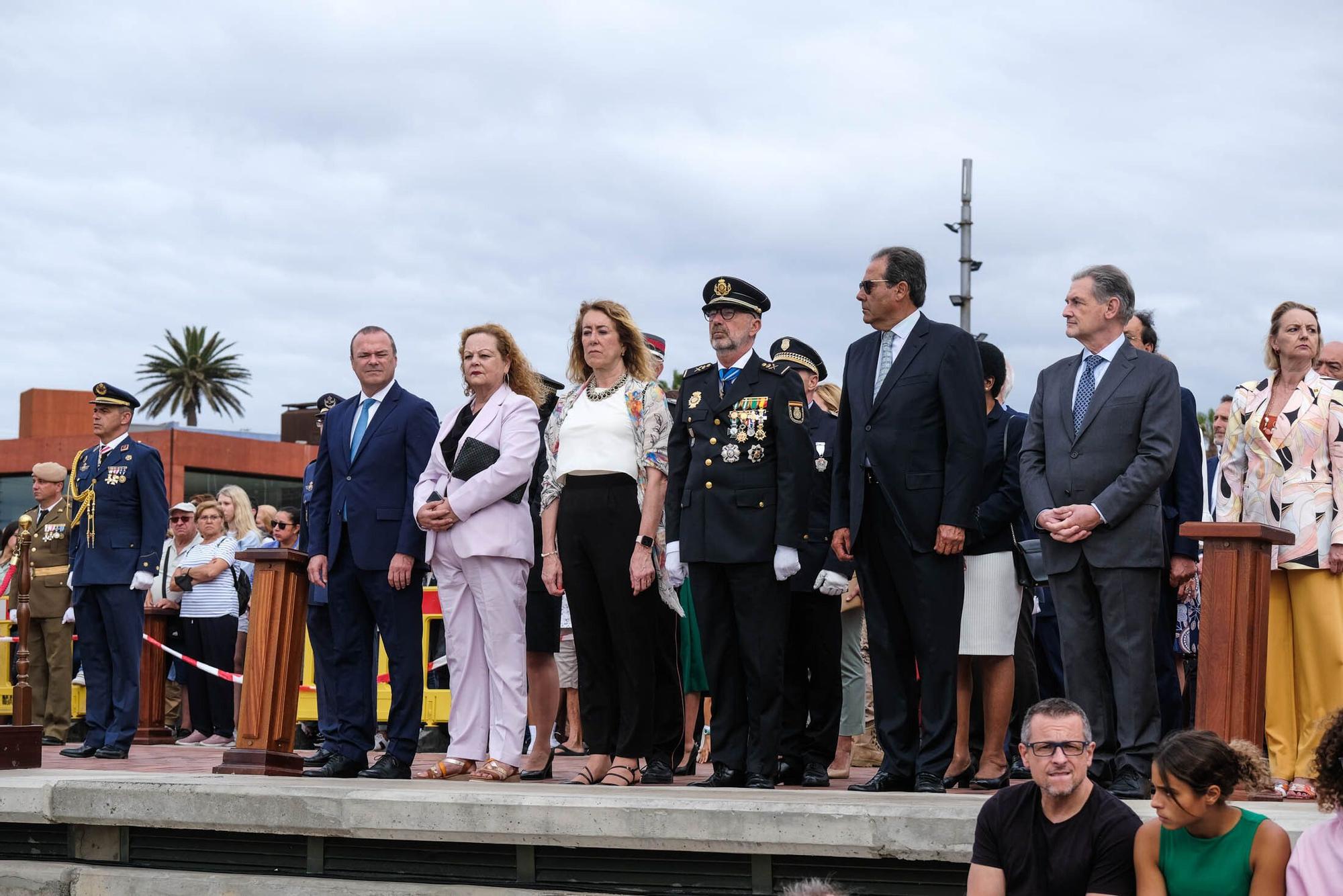 Las Fuerzas Armadas se reencuentran con la sociedad isleña tras la pandemia