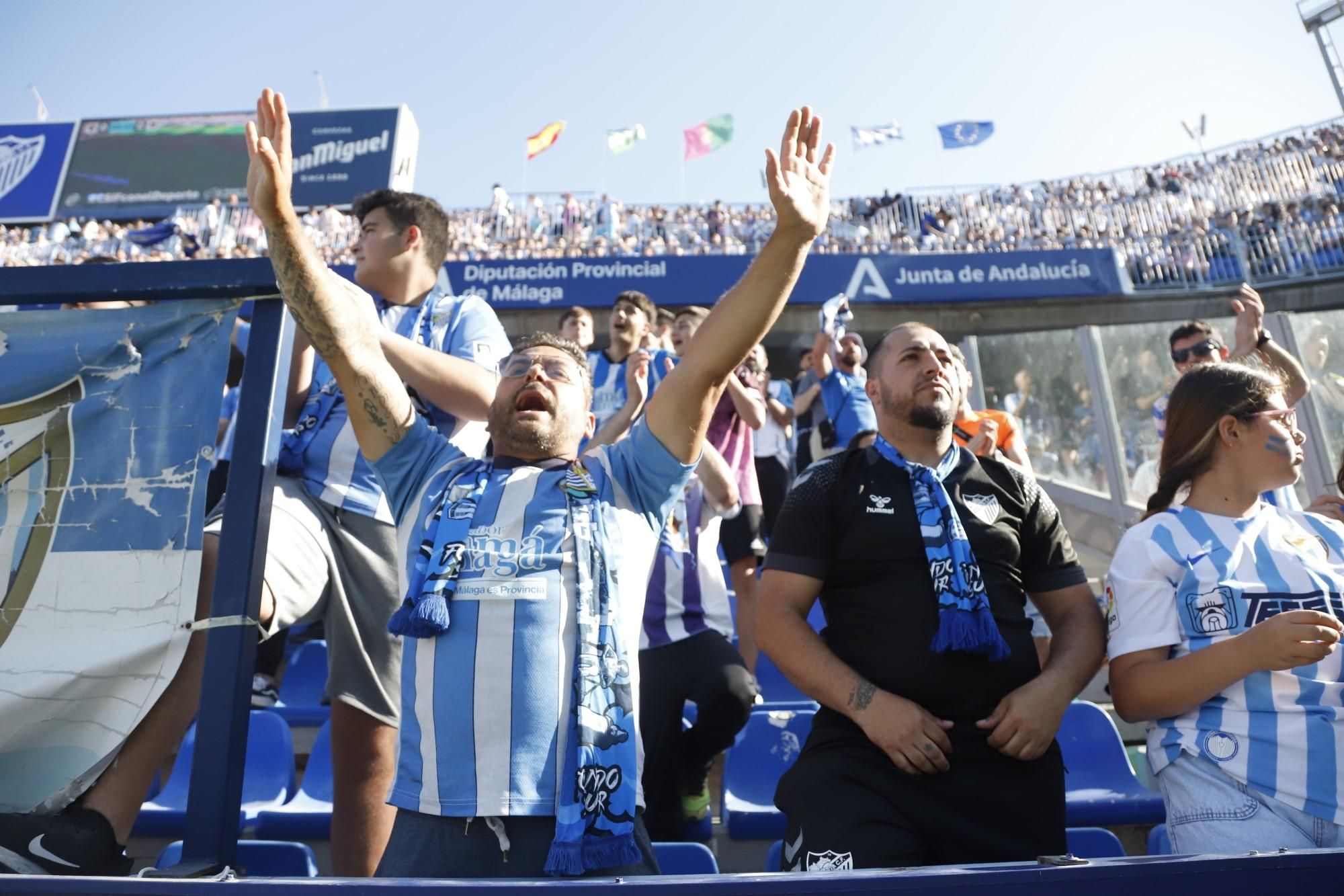 LaLiga SmartBank | Málaga CF - SD Huesca, en imágenes