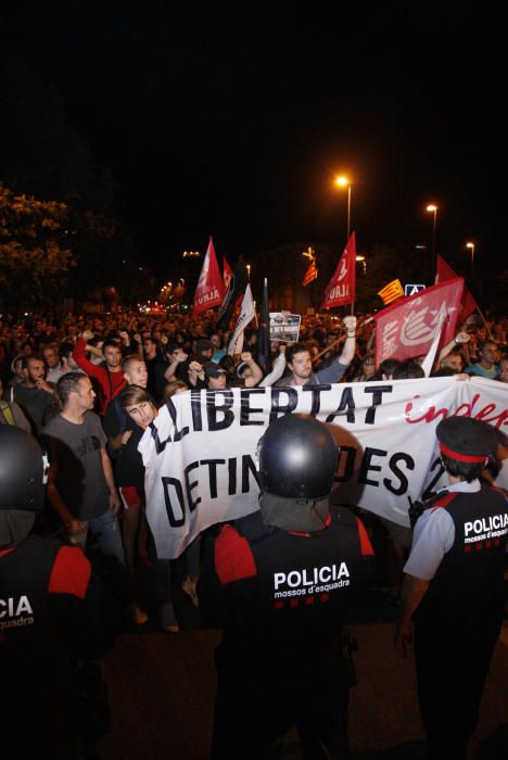 Manifestació a Girona