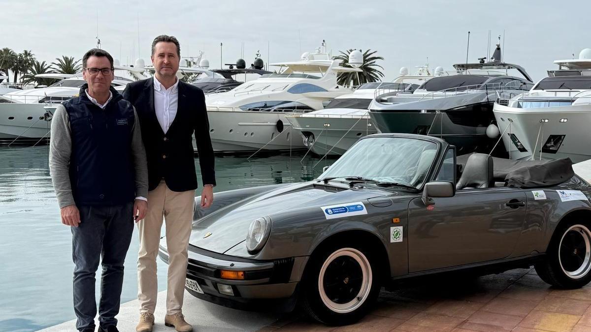 Puerto Portals es un año más la sede del Rally Clásico de Mallorca