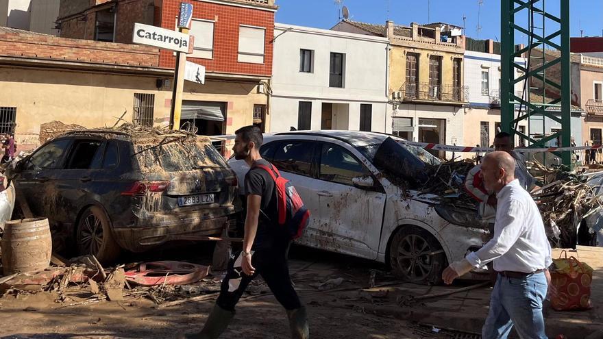 Imagen de Catarroja tras la dana
