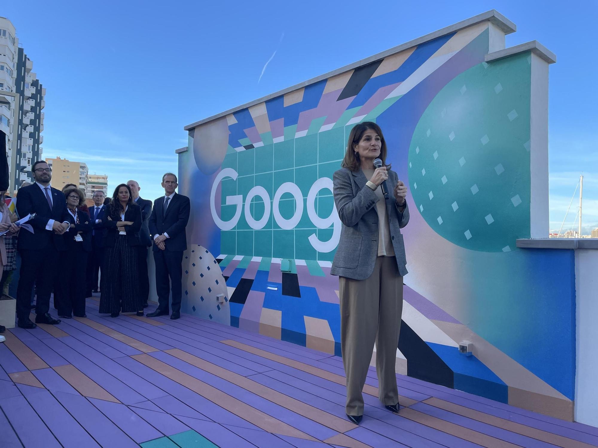 La inauguración del Centro de Ciberseguridad de Google en Málaga, en imágenes.