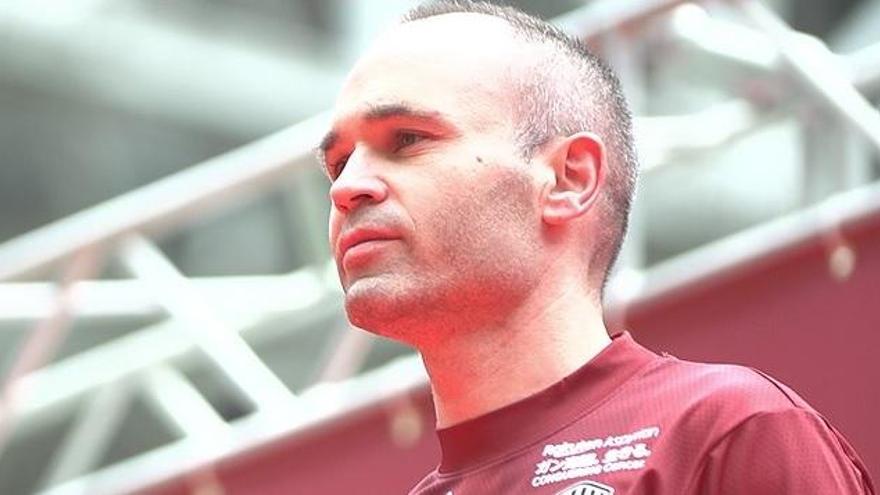 Andrés Iniesta: «No amago que m&#039;agradaria tornar al Barça, quan estigui preparat»