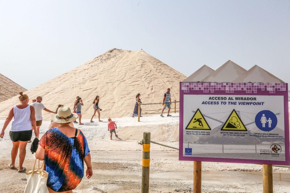 Grupo Salins ha puesto en marcha los itinerarios turísticos al interior de la salinera esta semana