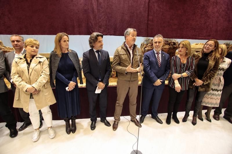 Inauguración del Belén del Parlamento de Canarias