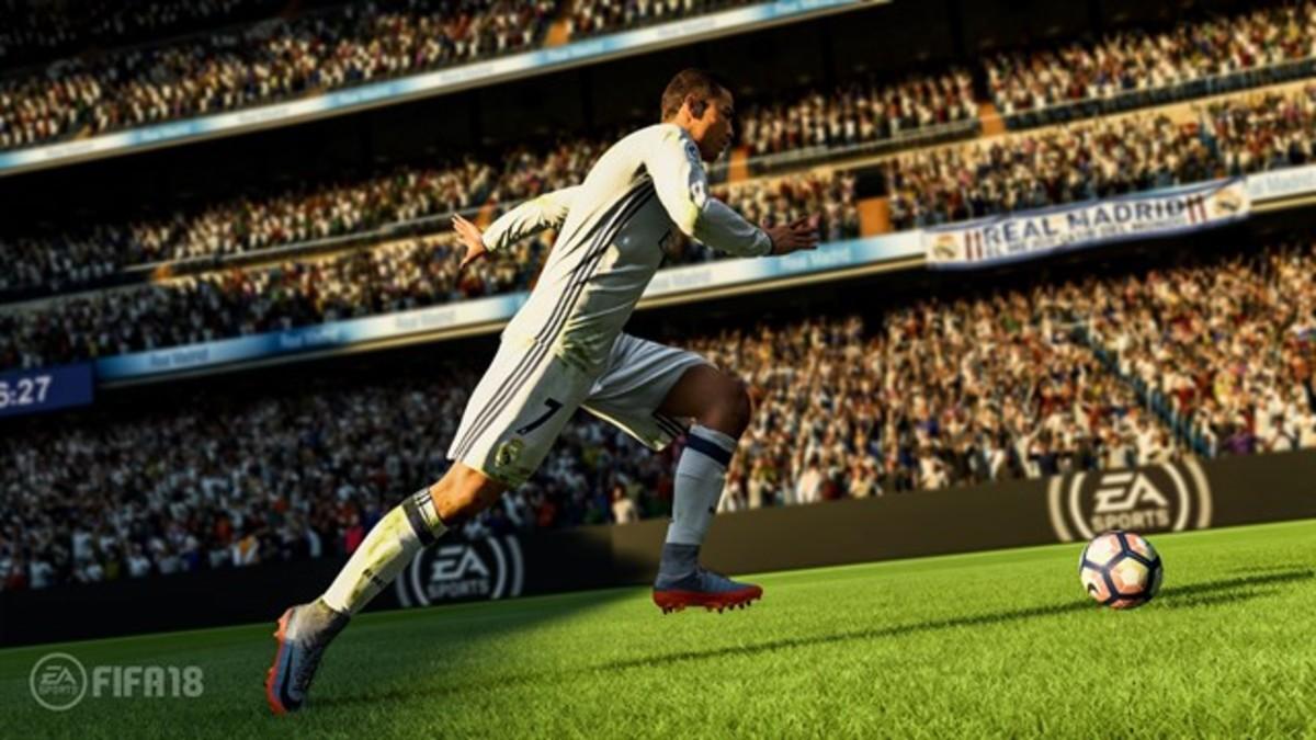 Imagen de Cristiano Ronaldo en el nuevo FIFA 18