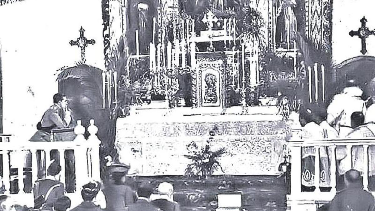Visita de Alfonso XIII y su hermana al colegio de Las Asuncionistas.