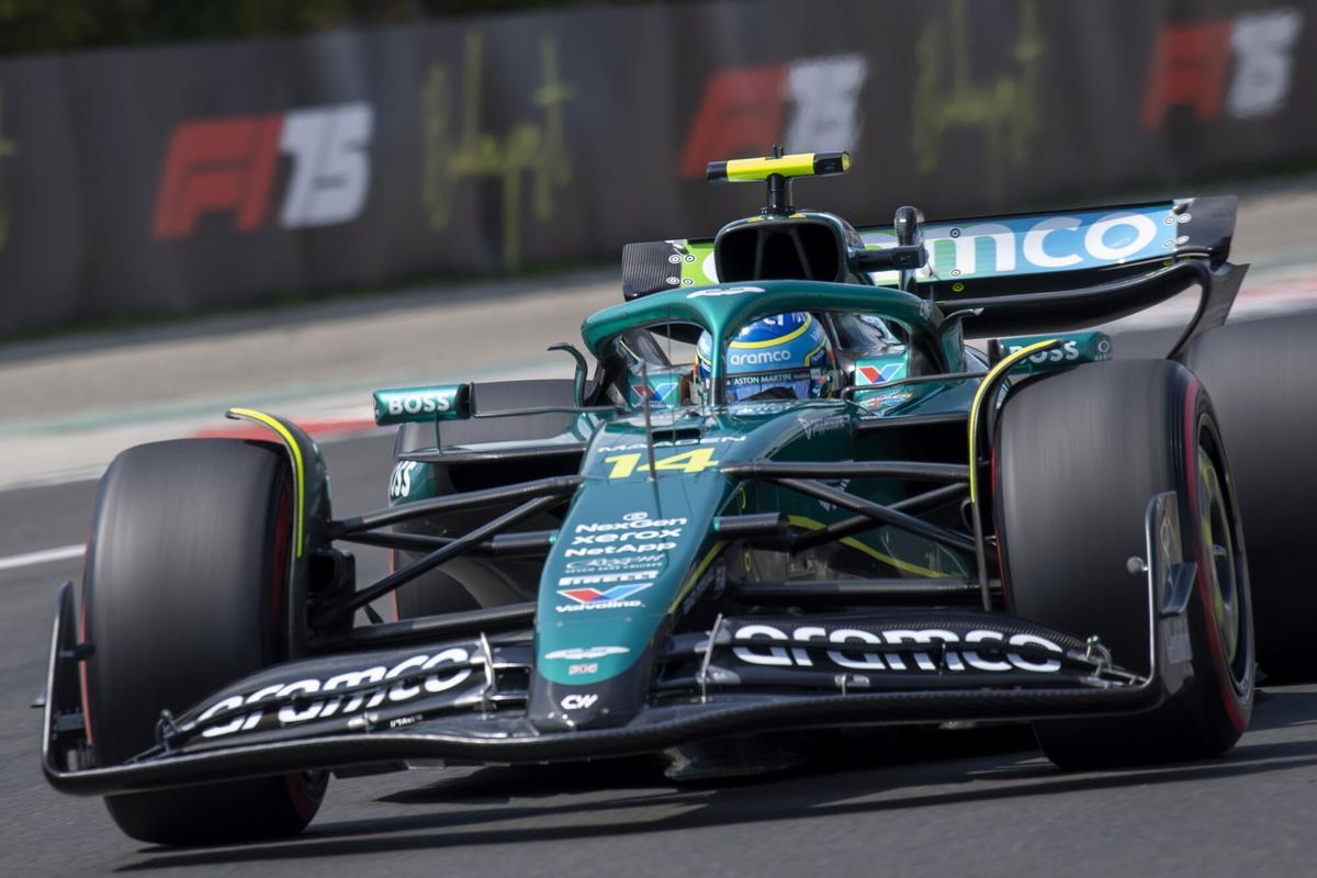 Carrera del GP de Hungría de F1: resultado, resumen y tiempos de Fernando Alonso y Carlos Sainz
