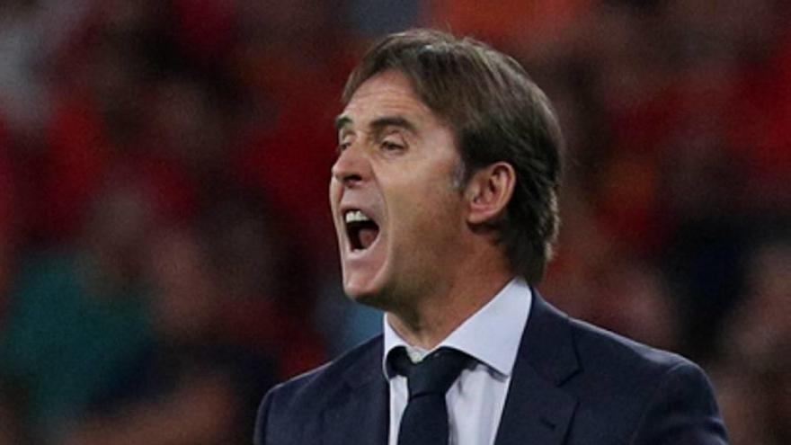 Los peloteros de Lopetegui